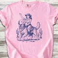 Golden Retriever Cowgirl T-Shirt