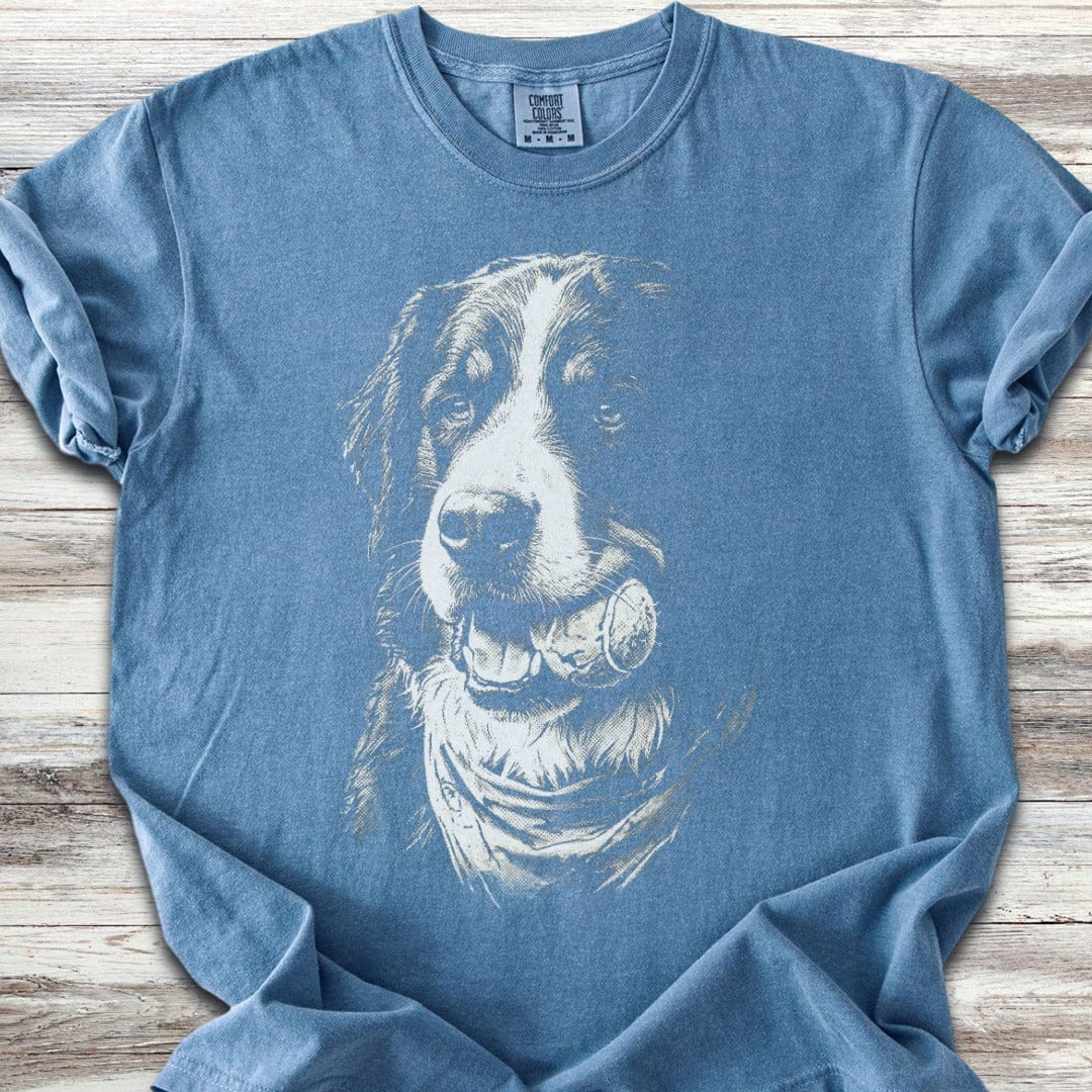 Bernese Mountain Dog Play Ball T-Shirt