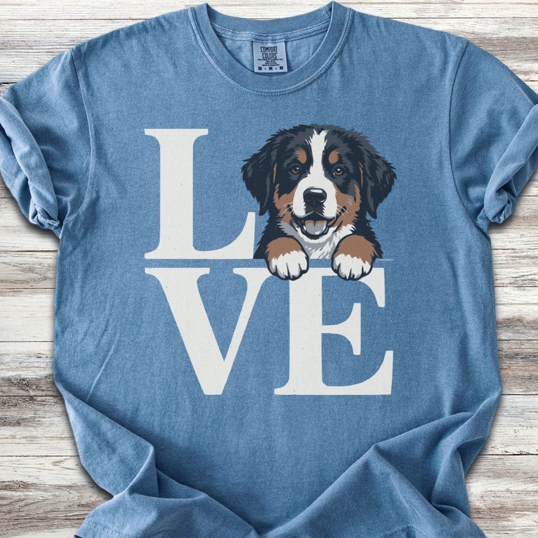 Bernese Mountain Dog Puppy Love T-Shirt