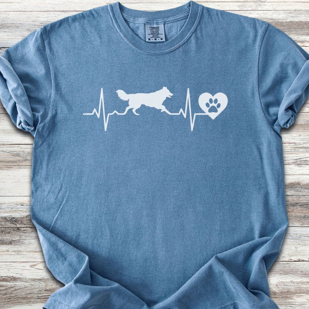 Border Collie Heartbeat T-Shirt