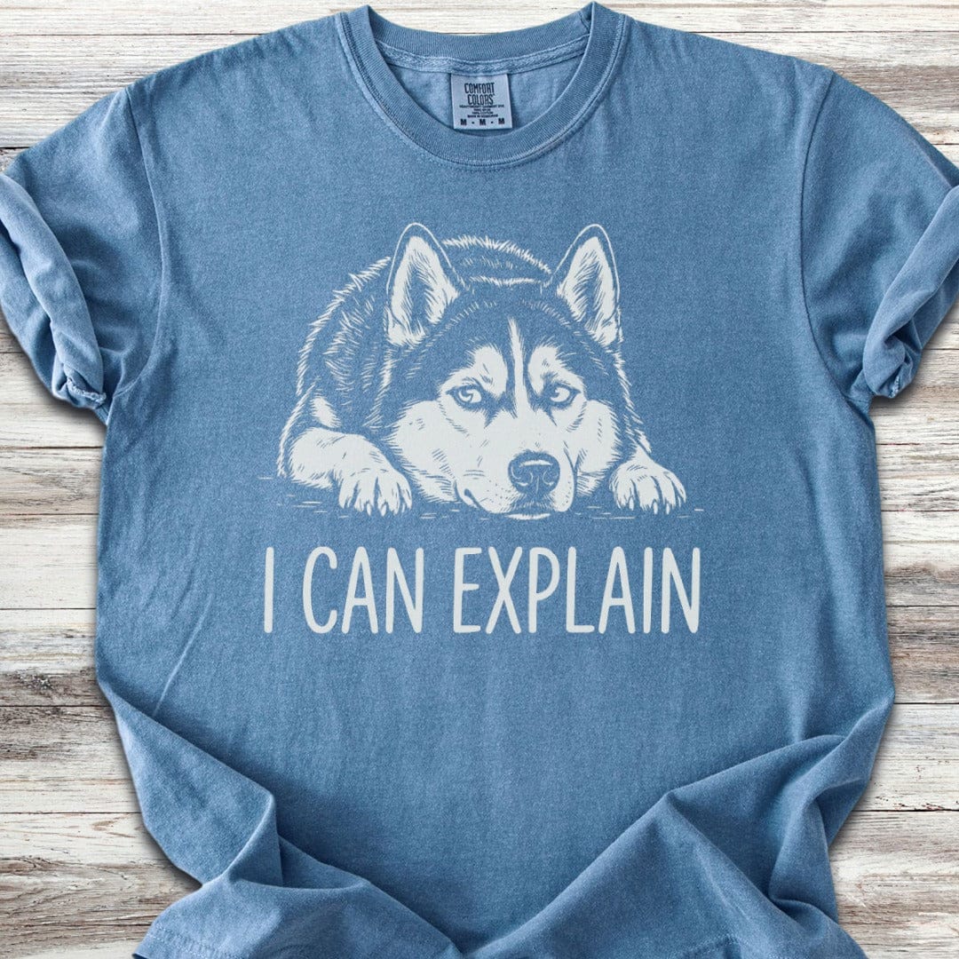 Husky Explain T-Shirt