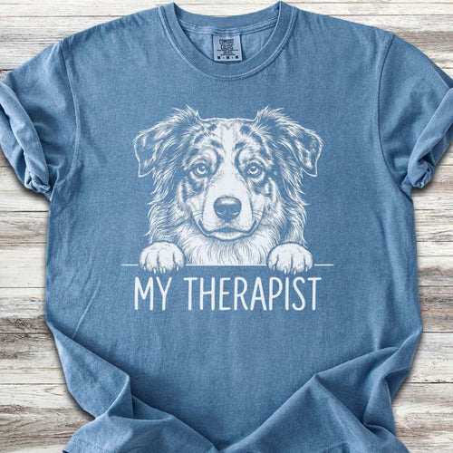 Australian Shepherd Therapist T-Shirt