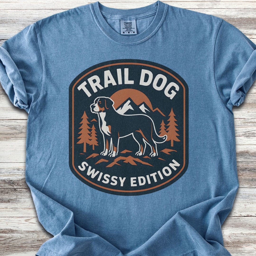 Swiss Mountain Dog Trail Dog T-Shirt