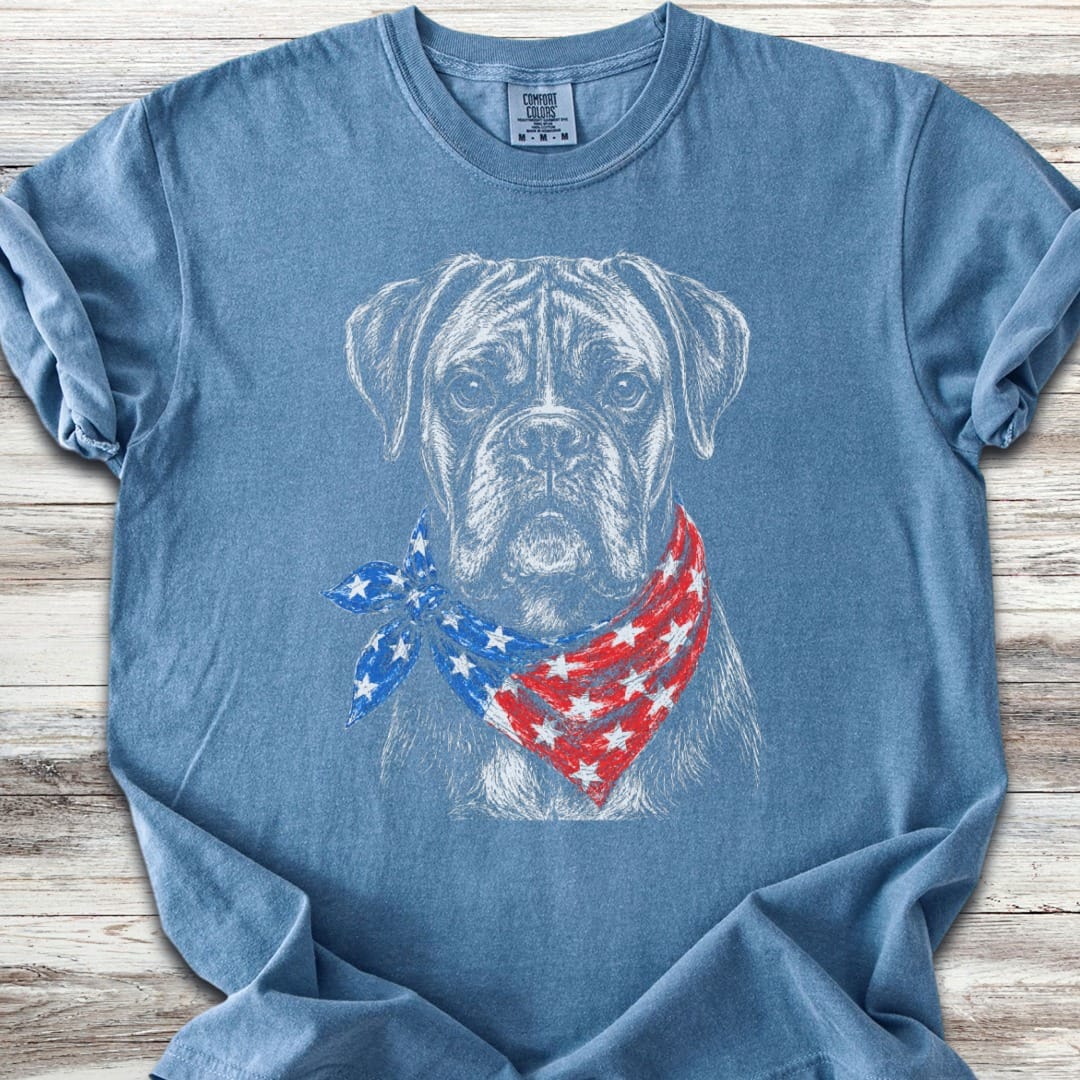 Boxer Patriot T-Shirt