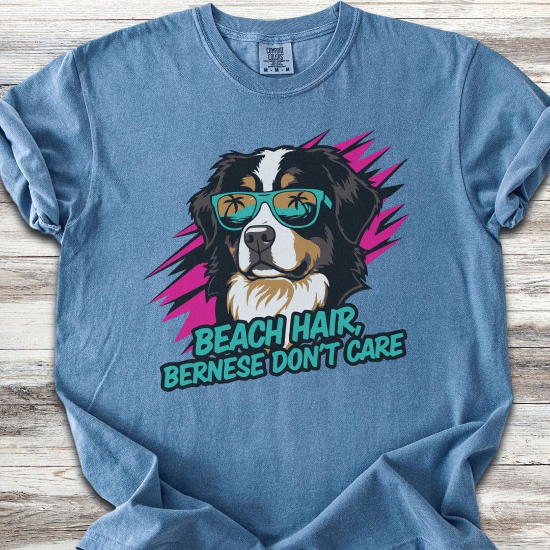 Bernese Mountain Dog Beach Hair T-Shirt