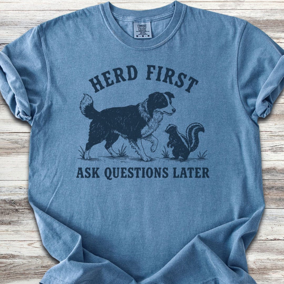 Border Collie Herd First T-Shirt