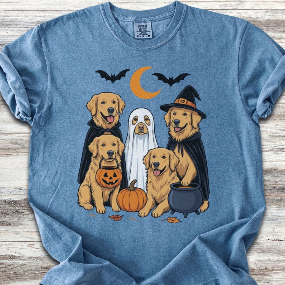Golden Retriever Halloween T-Shirt
