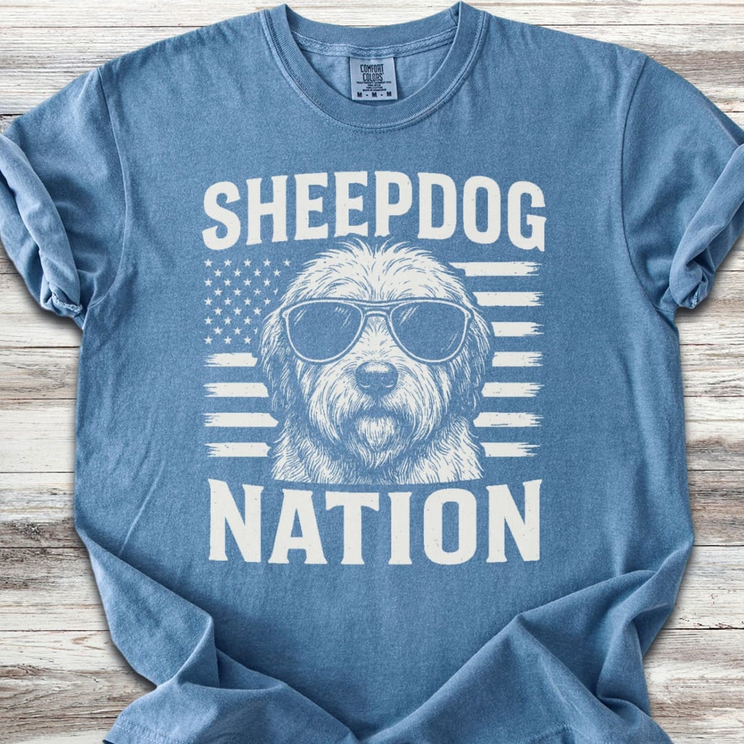 Old English Sheepdog Nation T-Shirt