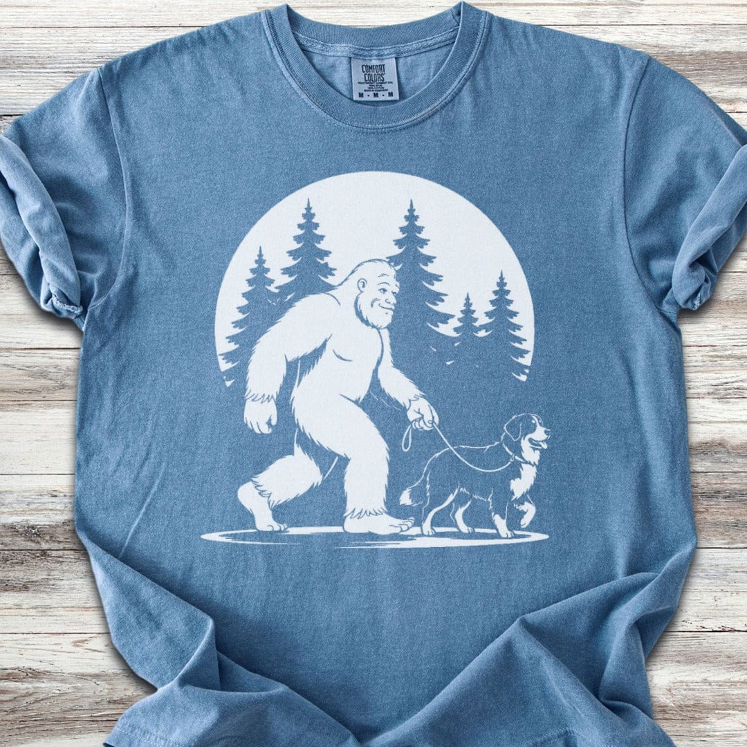 Bernese Mountain Dog Bigfoot T-Shirt