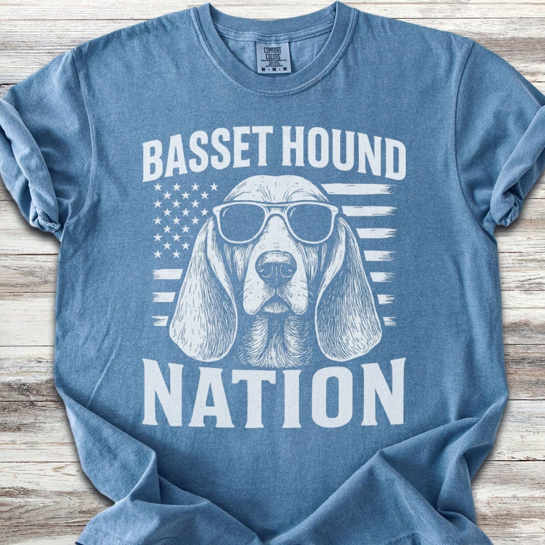Basset Hound Nation T-Shirt