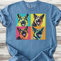 German Shepherd Pop Art T-Shirt
