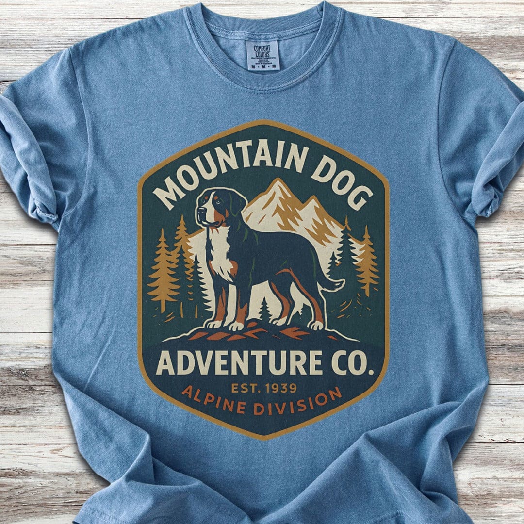 Swiss Mountain Dog Adventure Co T-Shirt