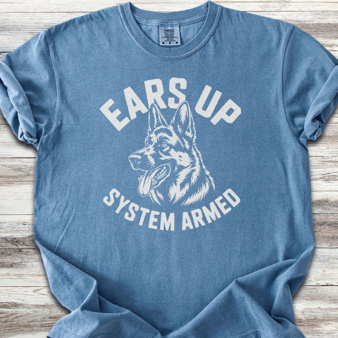 German Shepherd Armed T-Shirt