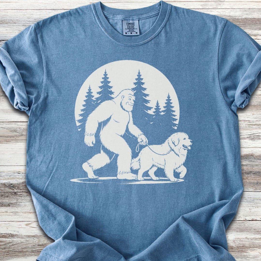 Great Pyrenees Bigfoot T-Shirt