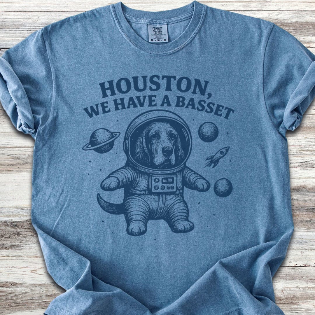 Basset Hound Astronaut T-Shirt