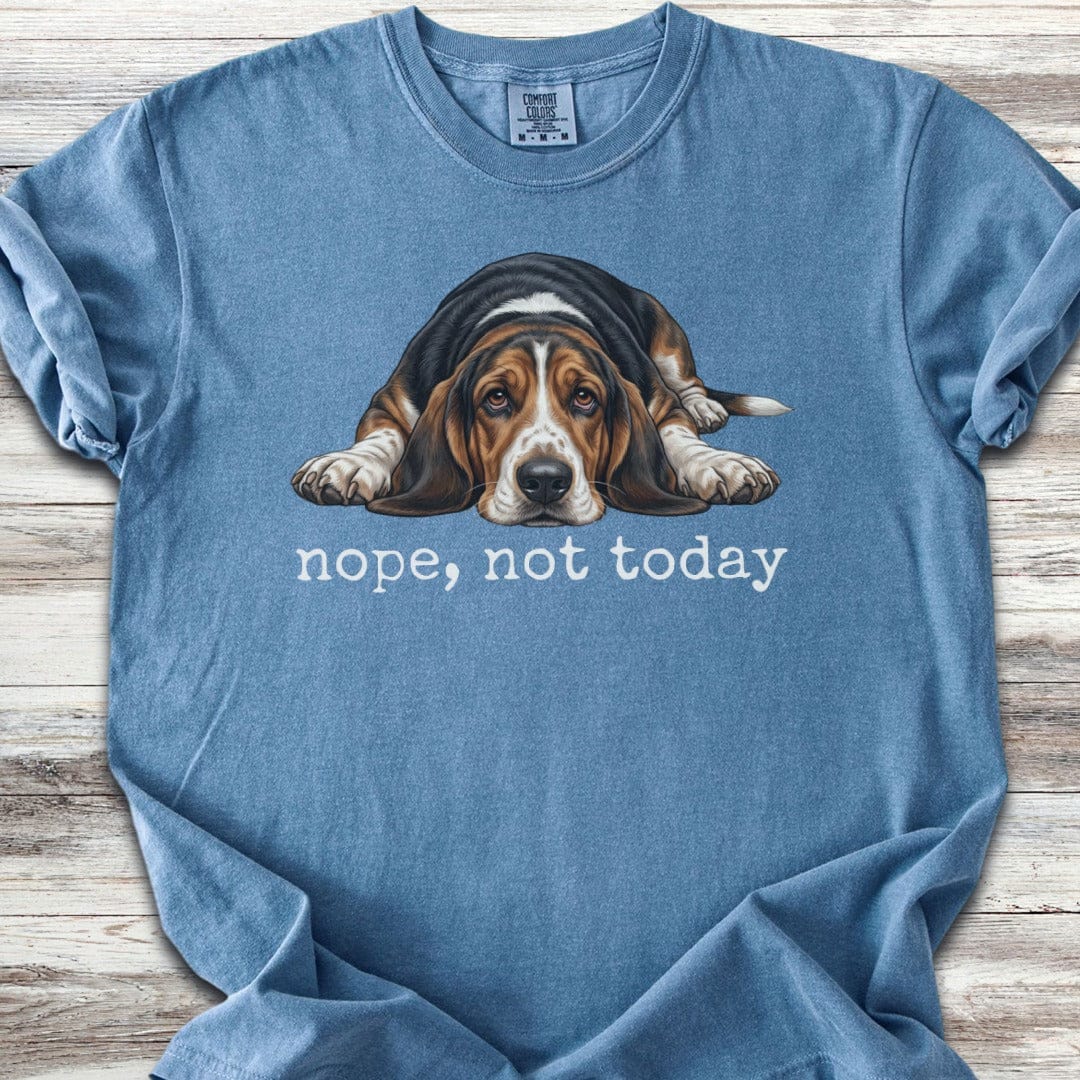 Basset Hound Nope T-Shirt