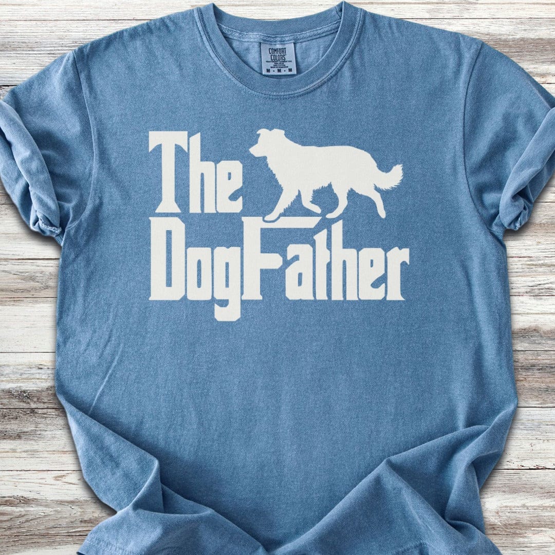 Border Collie Dog Father T-Shirt