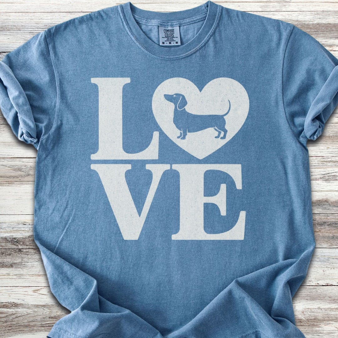 Dachshund Heart T-Shirt