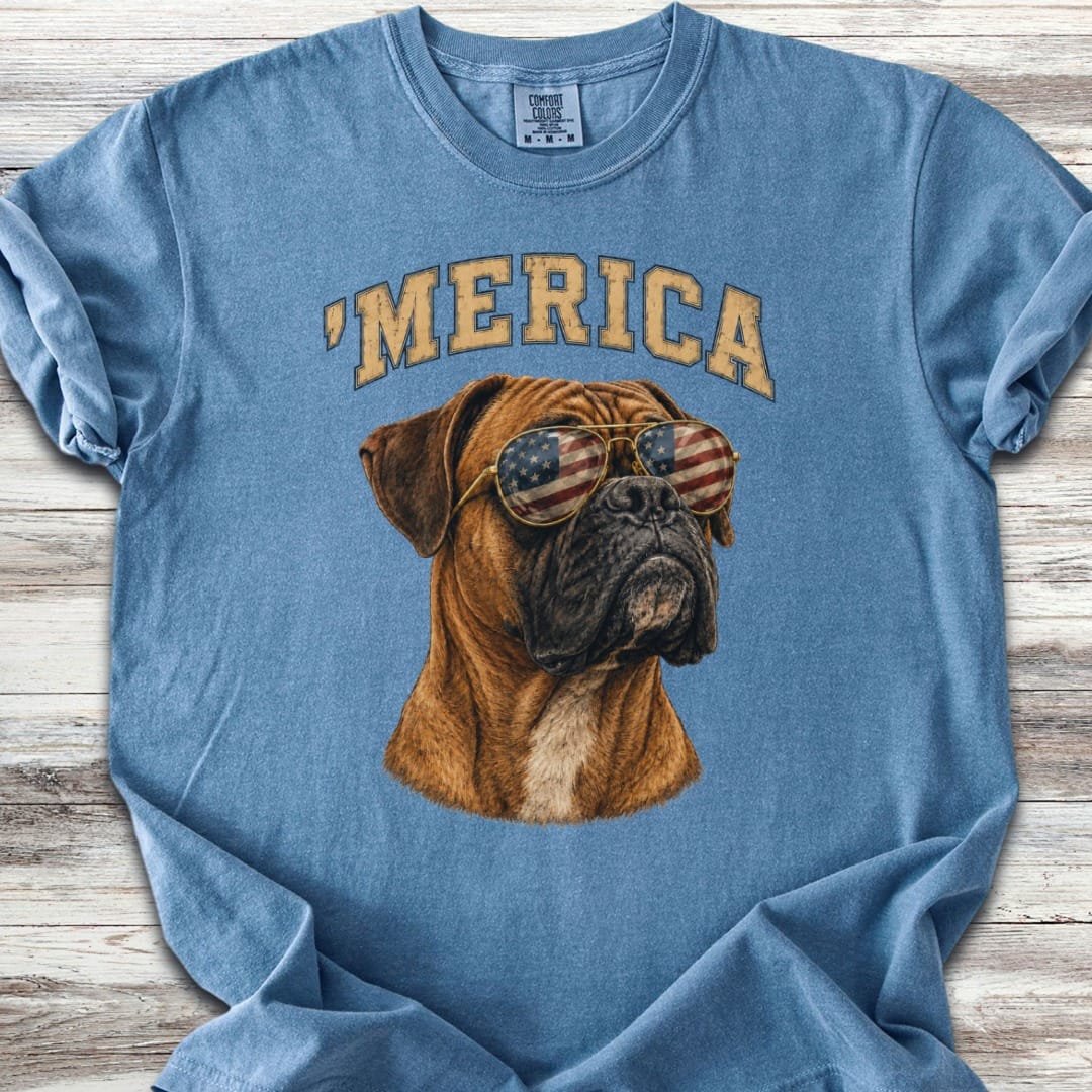 Boxer 'Merica T-Shirt