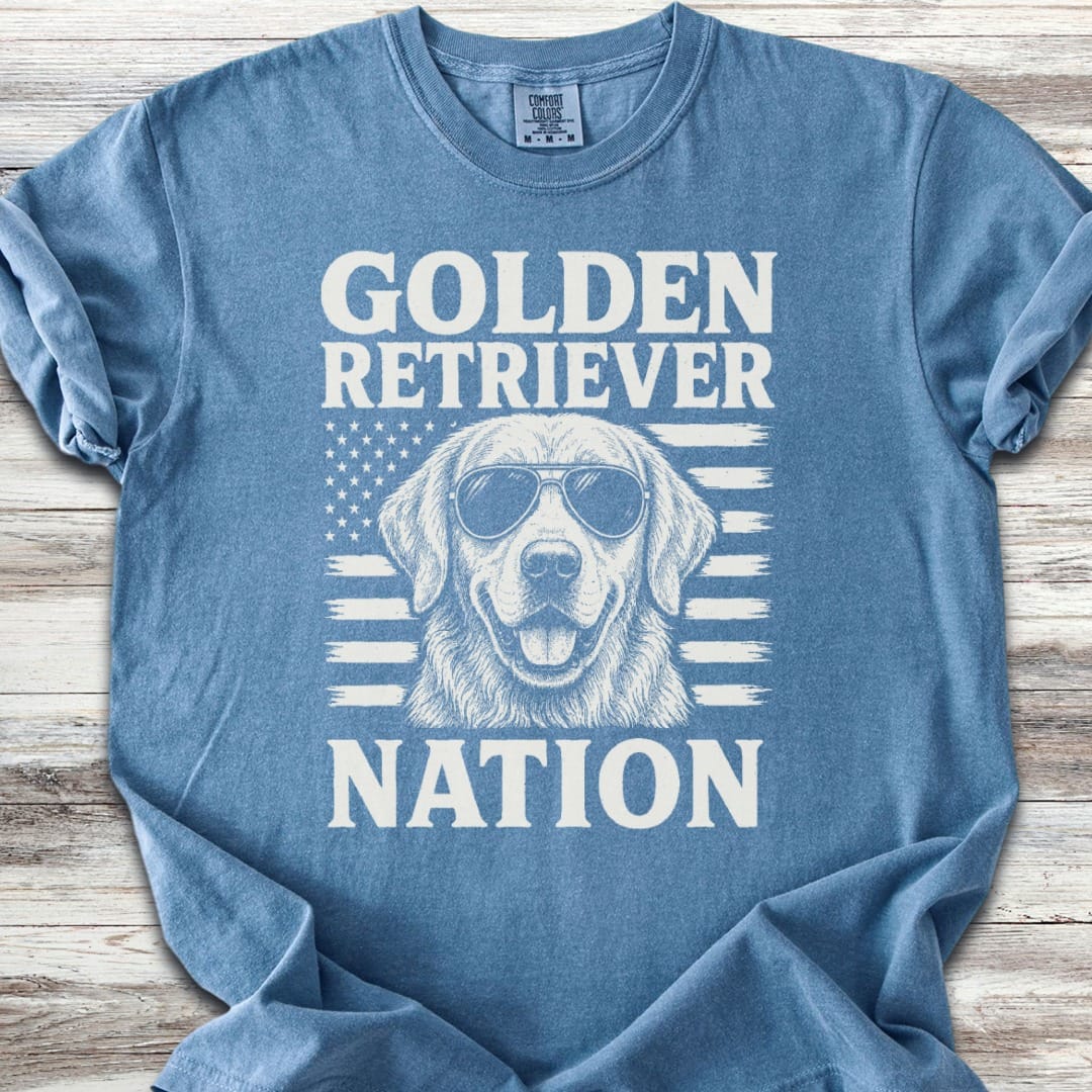 Golden Retriever Nation T-Shirt