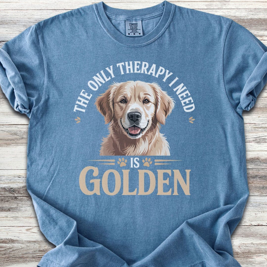 Golden Retriever Therapy T-Shirt