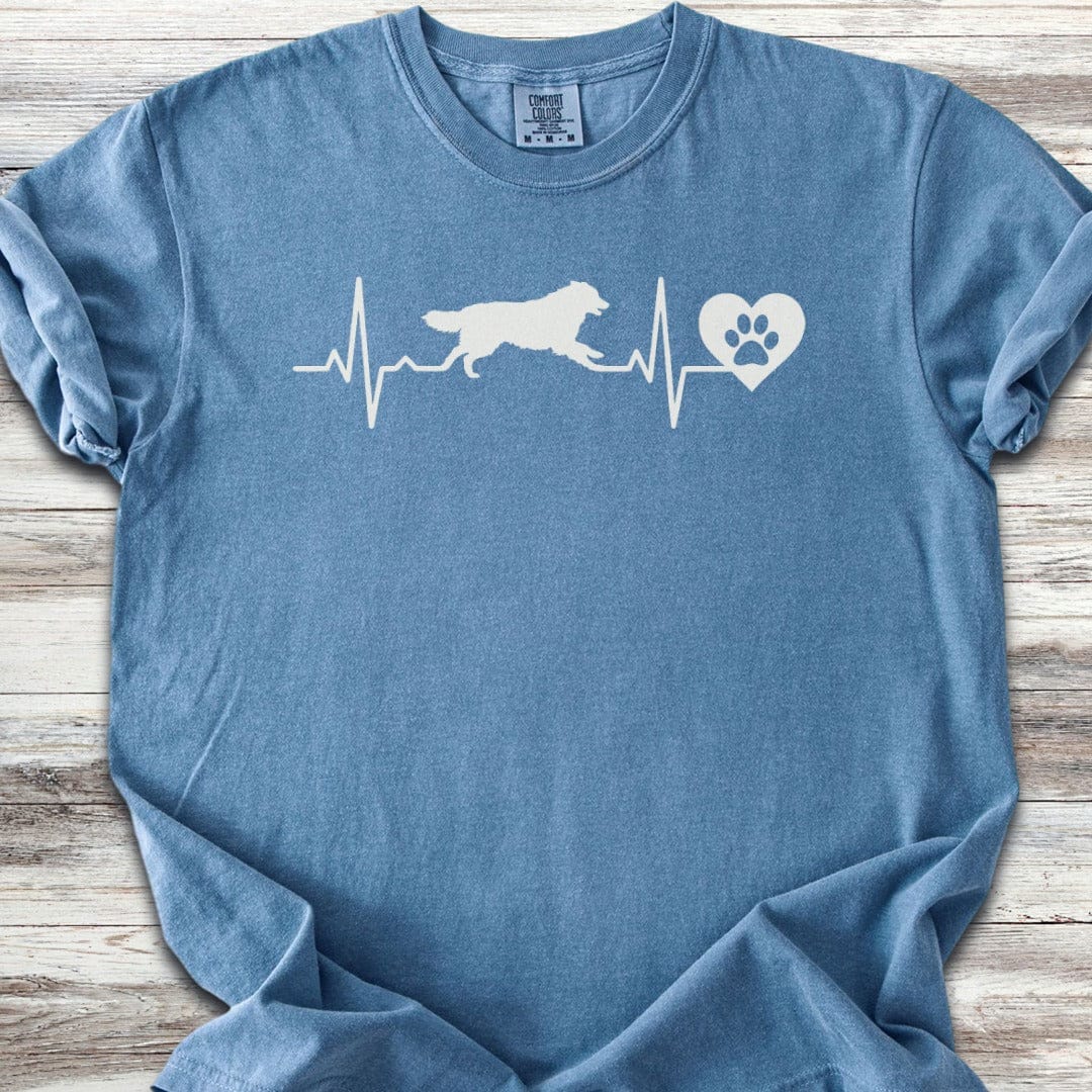 Australian Shepherd Heartbeat T-Shirt
