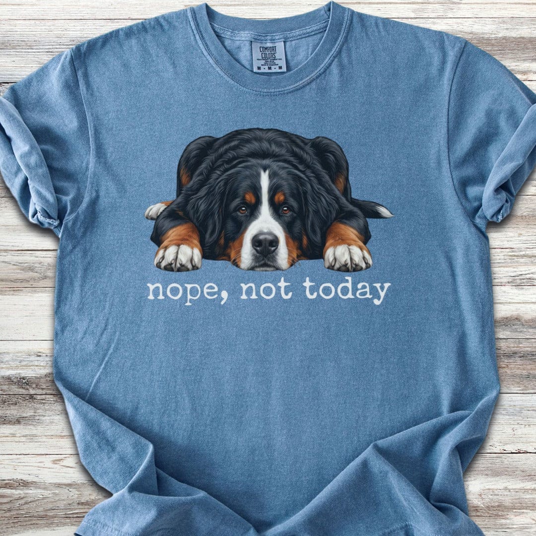 Swiss Mountain Dog Nope T-Shirt