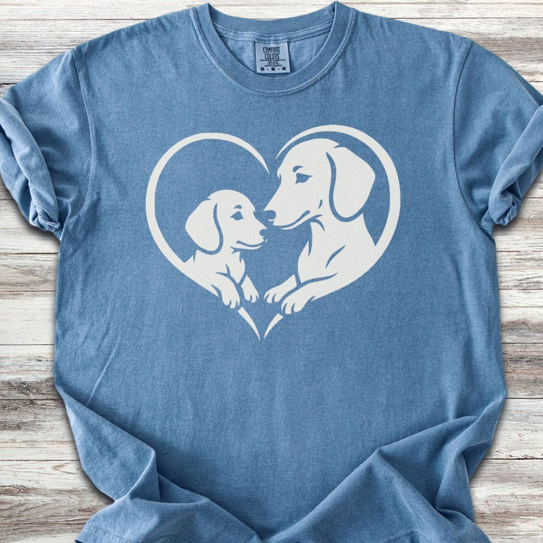 Dachshund Heart Bond T-Shirt