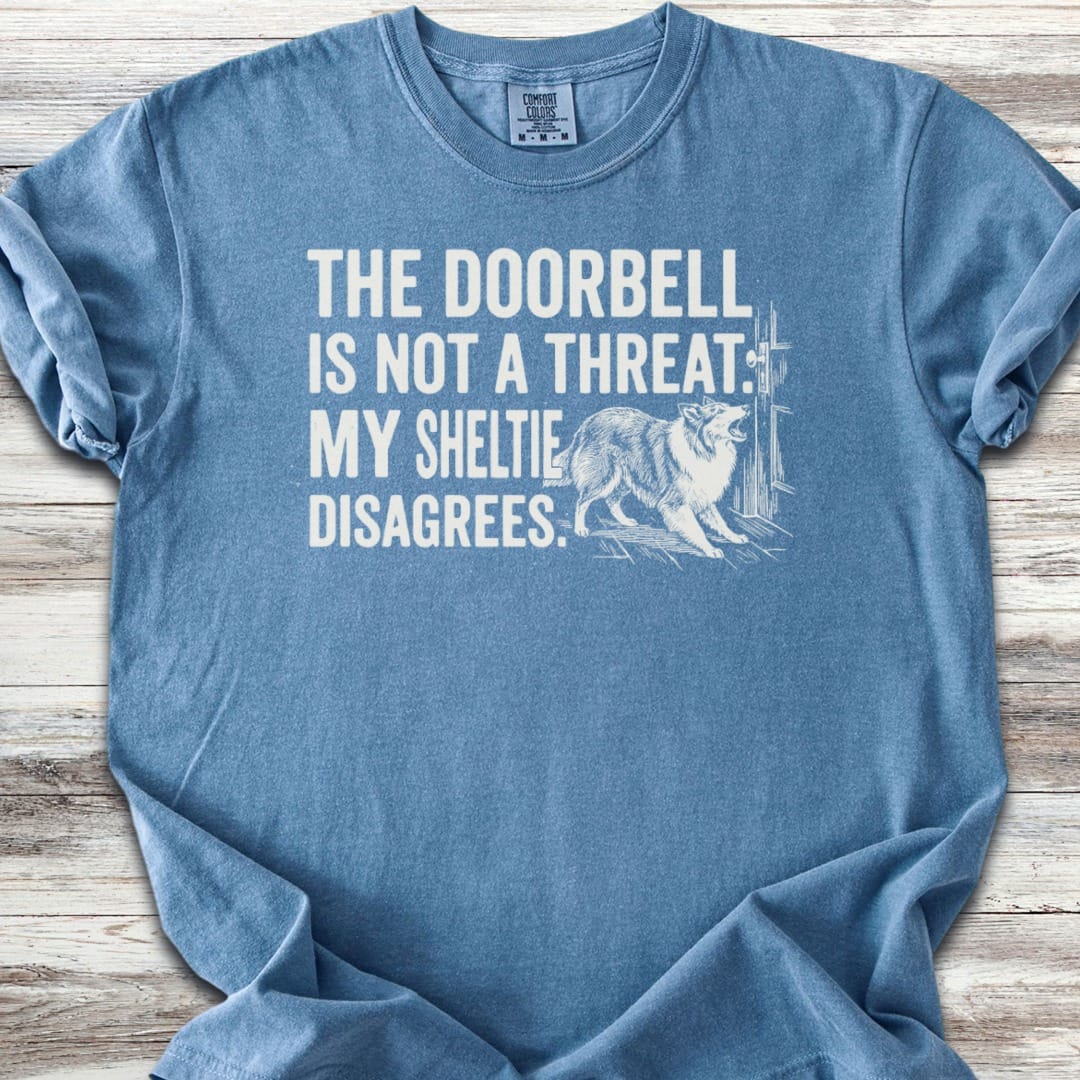 Shetland Sheepdog Doorbell T-Shirt
