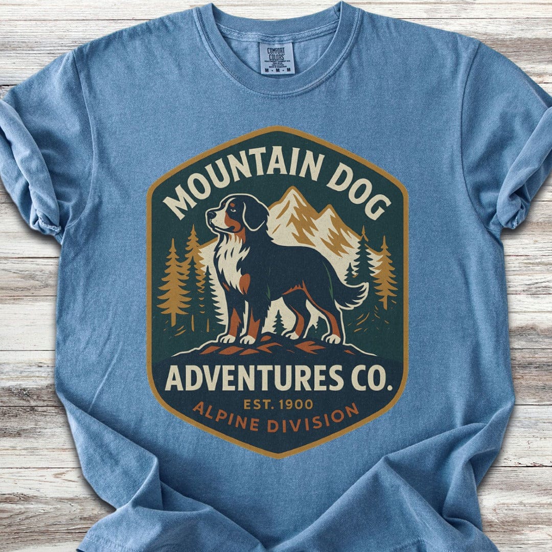 Bernese Mountain Dog Adventures T-Shirt