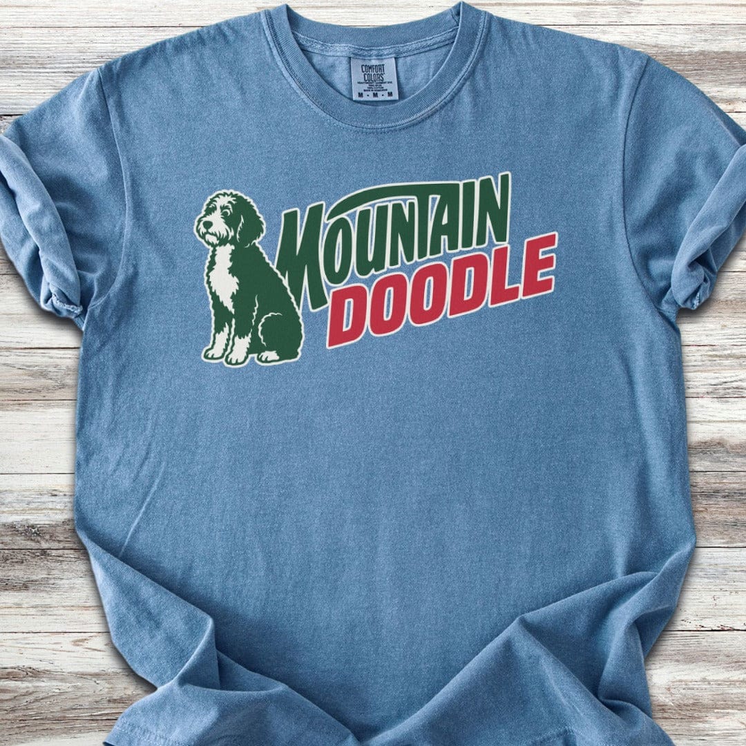 Bernedoodle Mountain Doodle T-Shirt