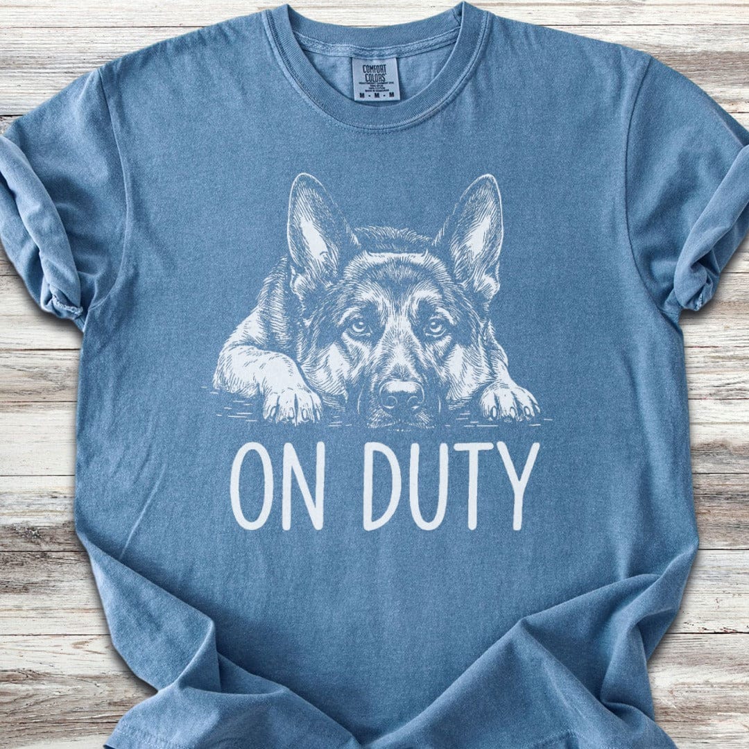 German Shepherd On Duty T-Shirt