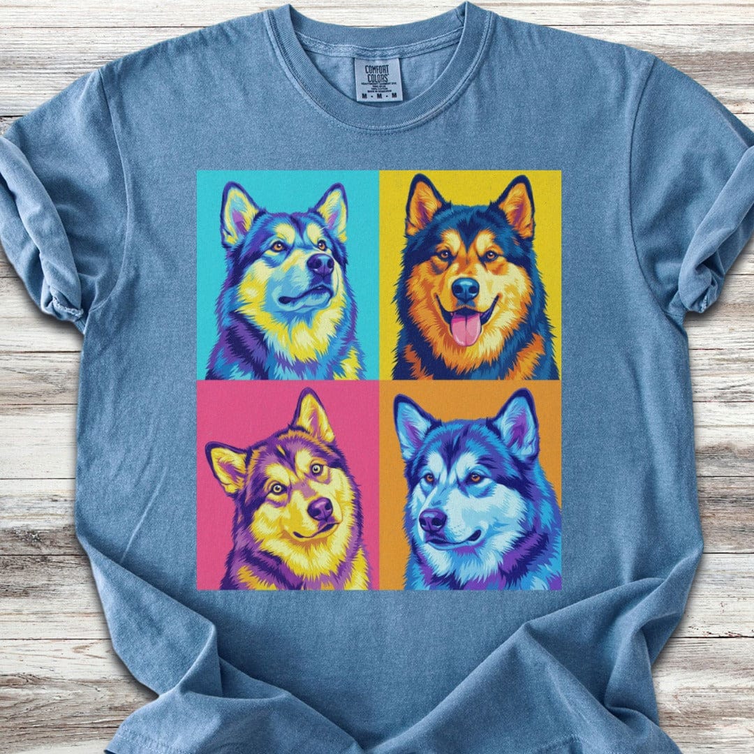 Pop Art Malamute T-Shirt