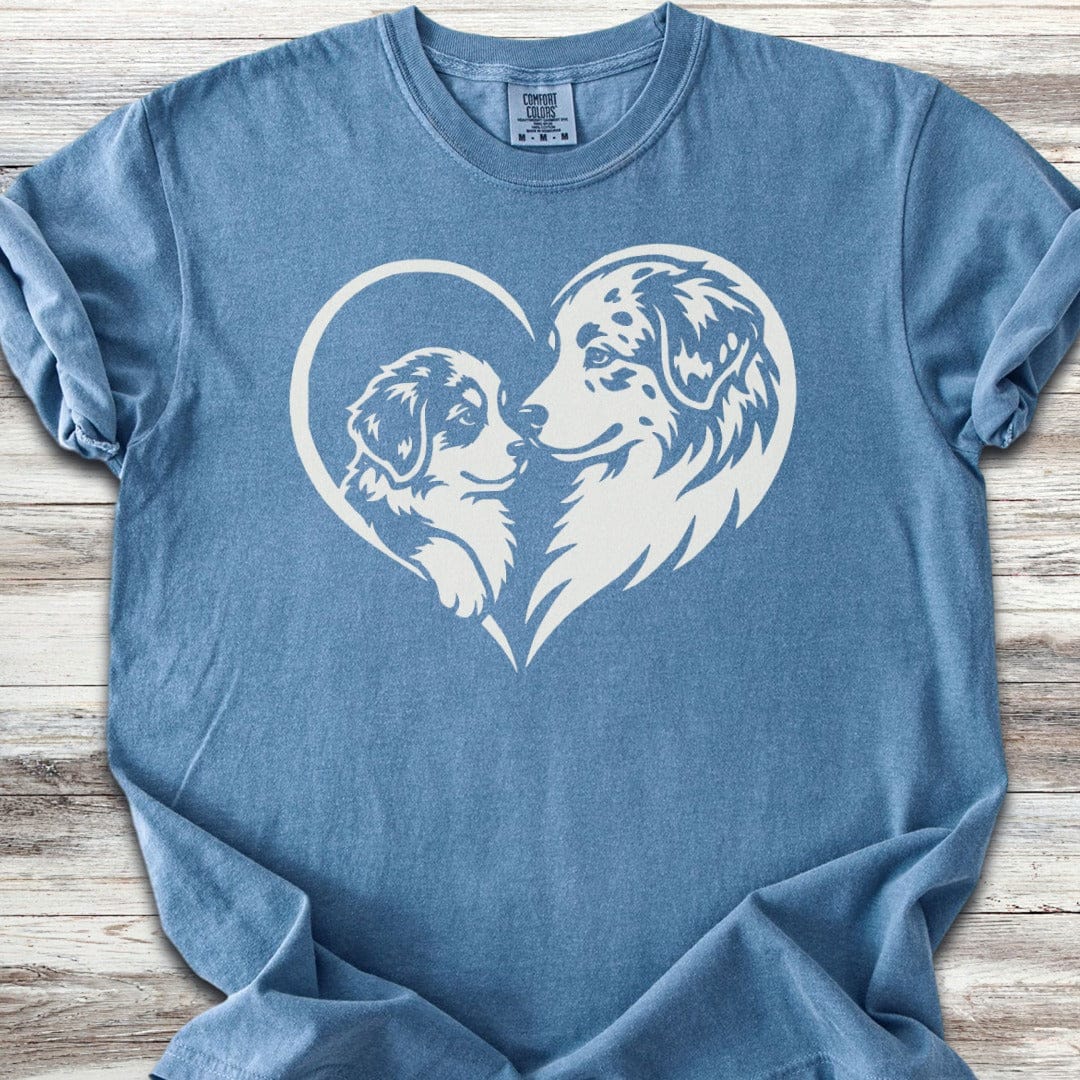 Australian Shepherd Heart Bond T-Shirt