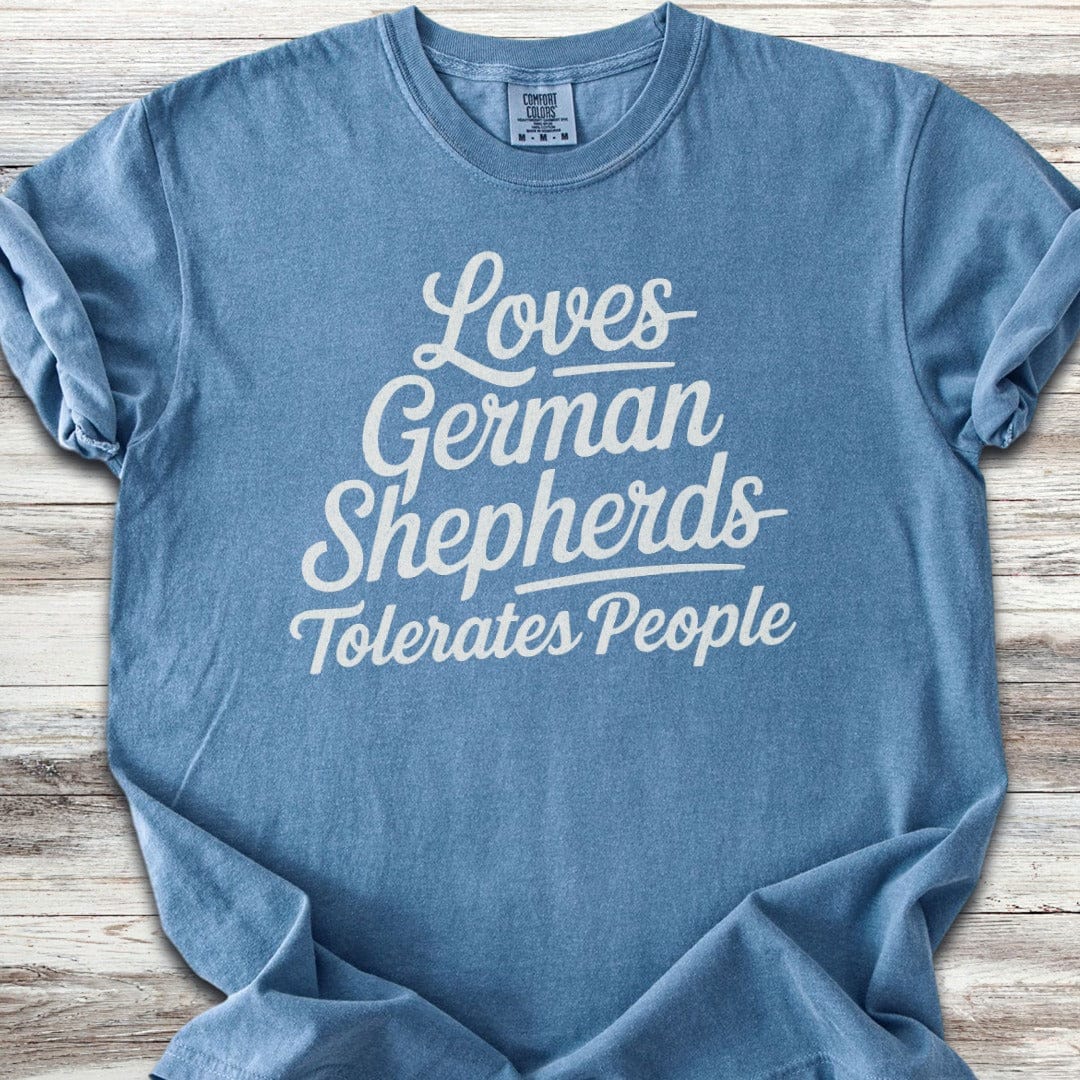 German Shepherd Tolerates People T-Shirt