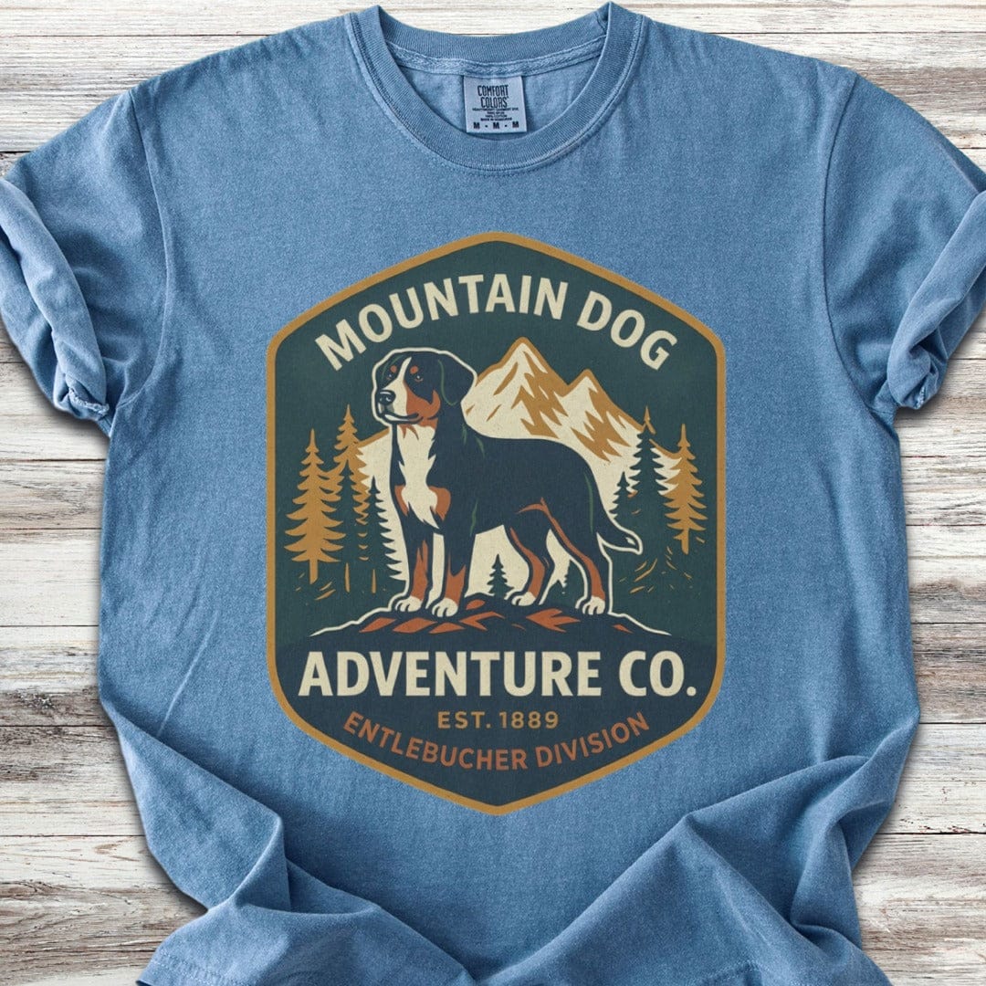 Entlebucher Mountain Dog Adventure Co T-Shirt