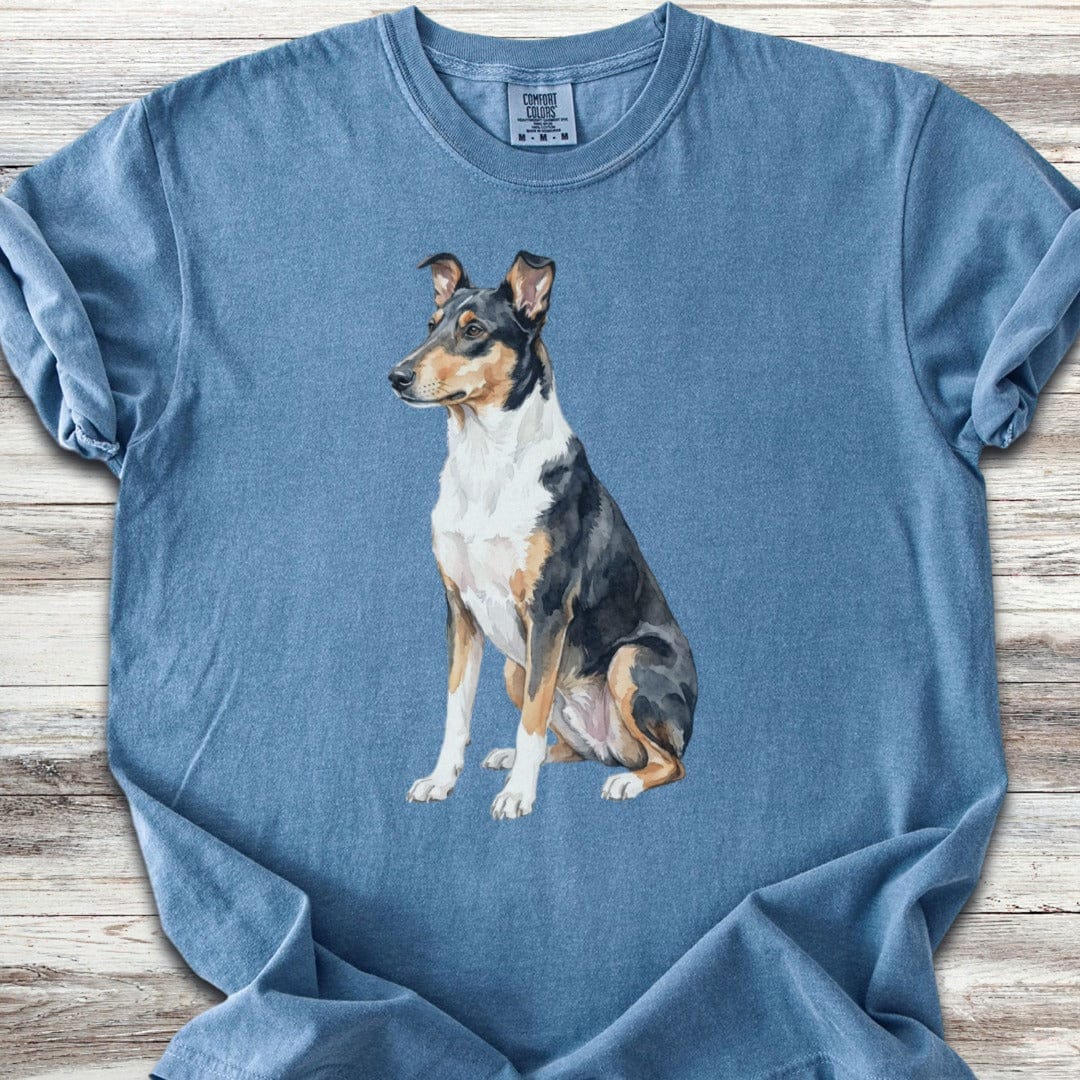Smooth Collie Watercolor T-Shirt
