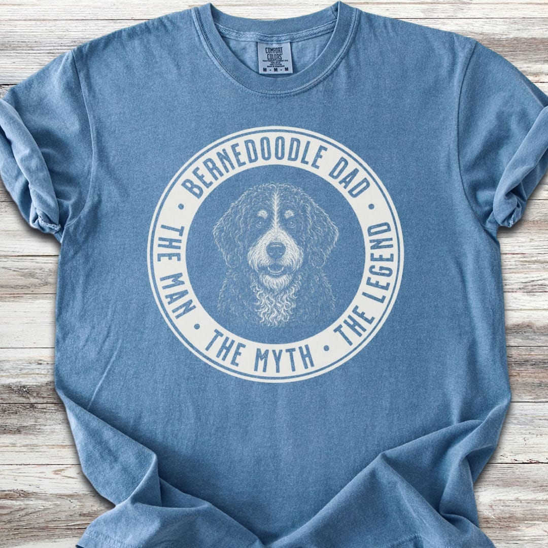 Bernedoodle Dad Legend T-Shirt