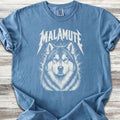 Alaskan Malamute Metal T-Shirt