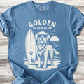 Golden Retriever Beach Club T-Shirt