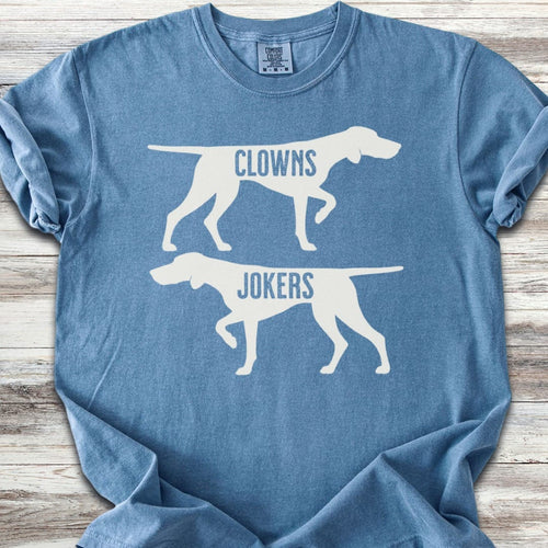 Clowns or Jokers Pointer T-Shirt