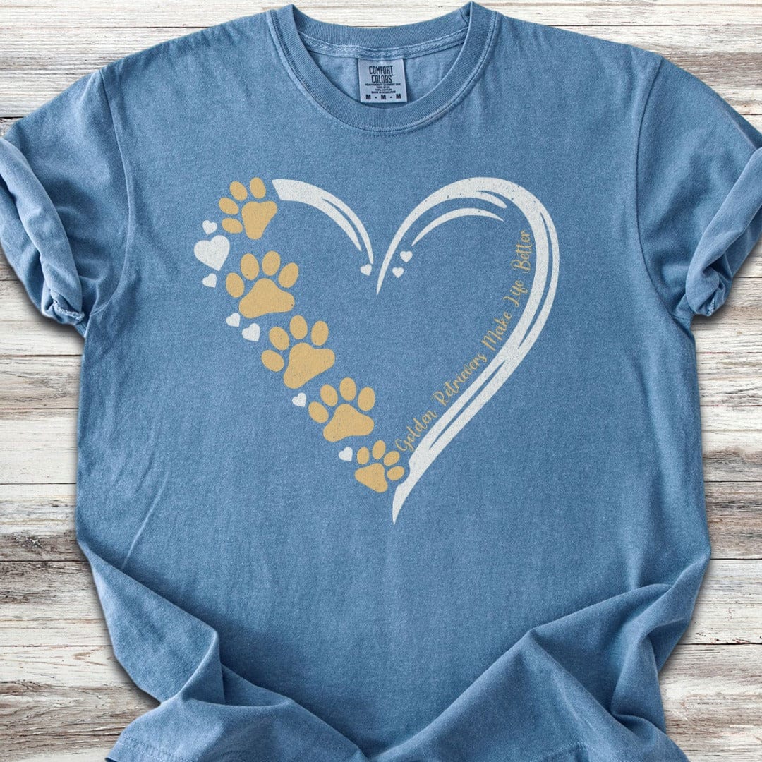 Golden Retriever Loyal Heart T-Shirt