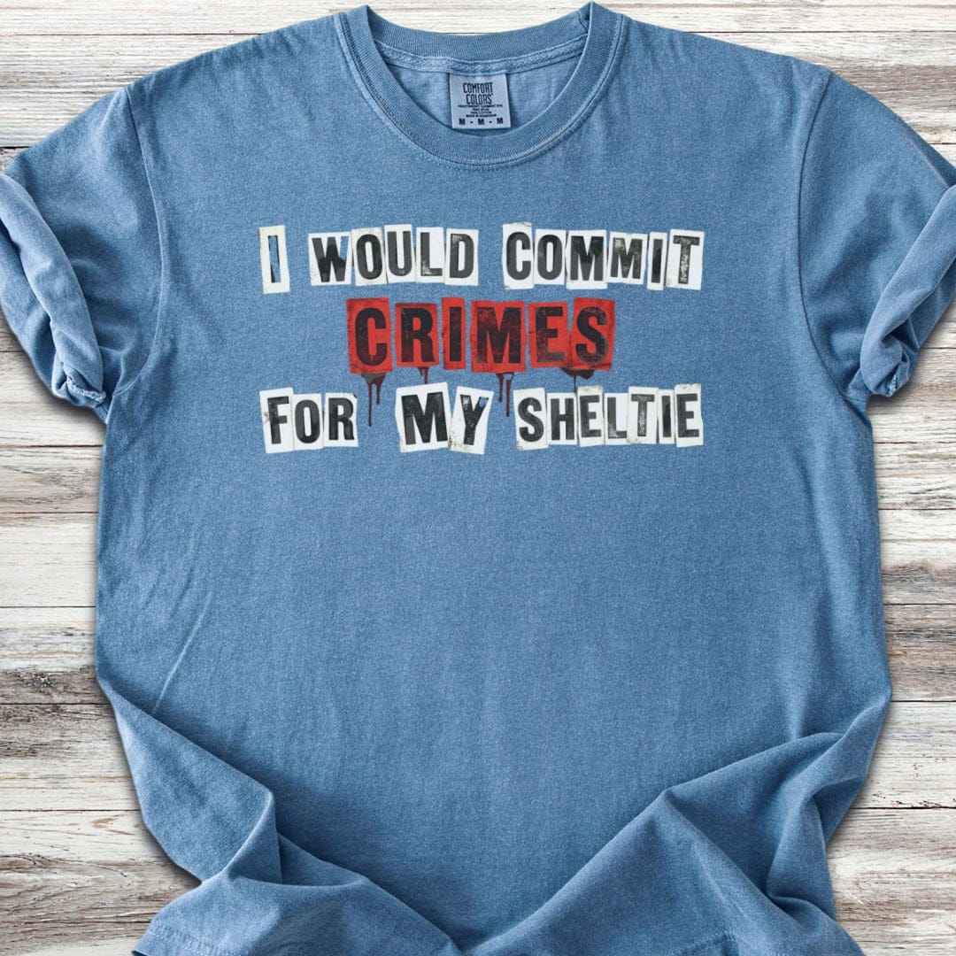 Shetland Sheepdog Crimes T-Shirt