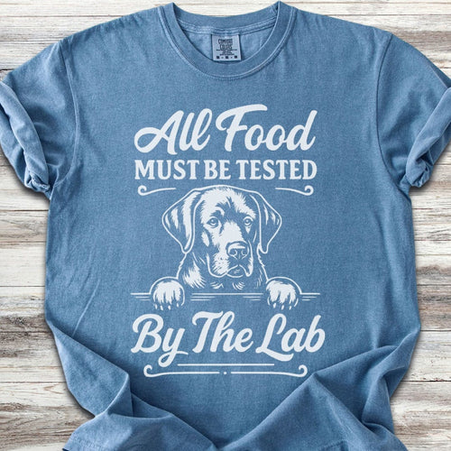 Labrador Retriever Food Test T-Shirt