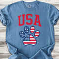 USA Paw Print T-Shirt