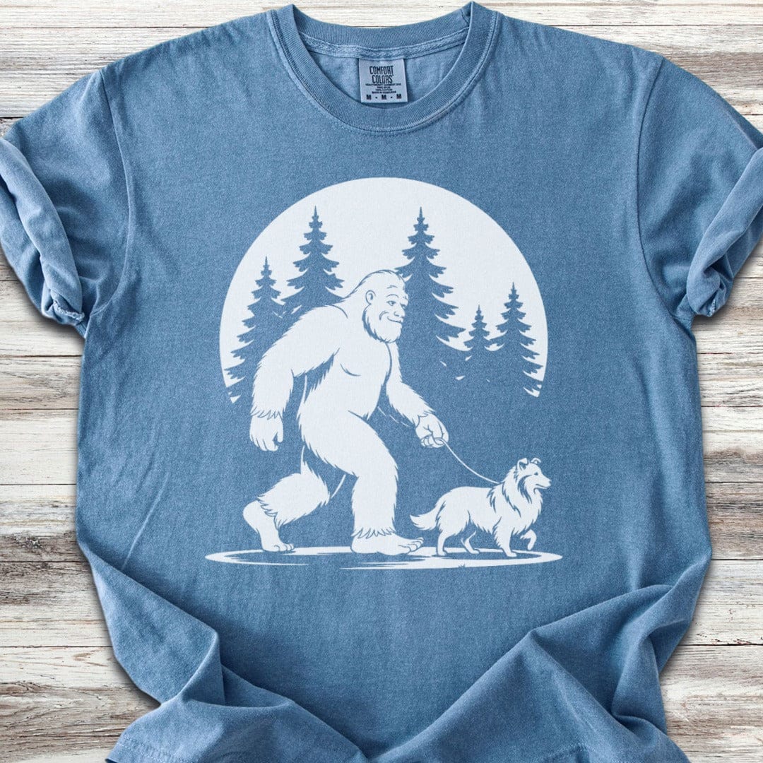 Shetland Sheepdog Bigfoot T-Shirt