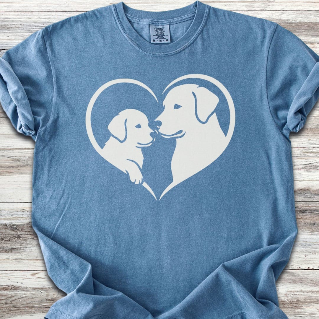 Labrador Retriever Heart Bond T-Shirt