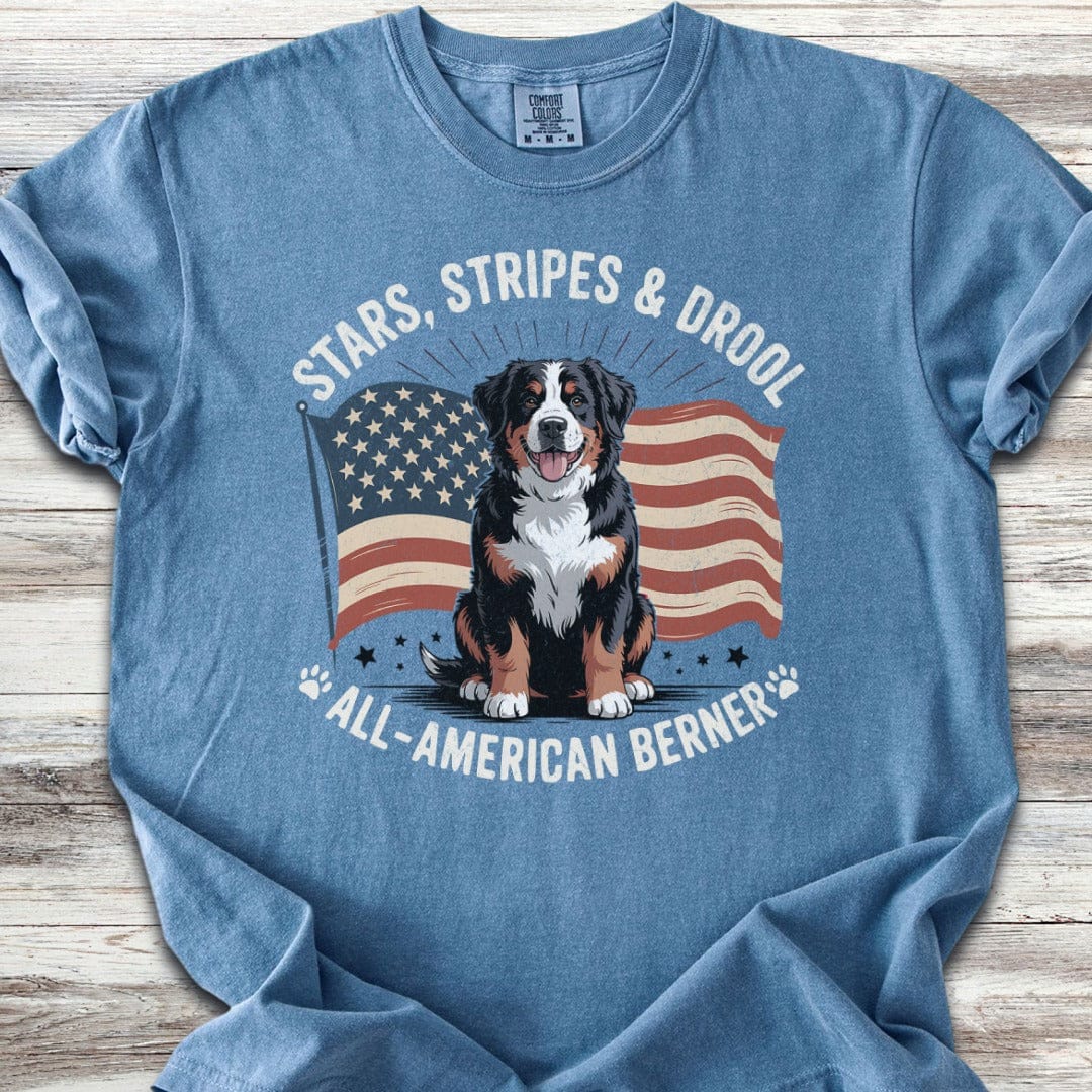 Bernese Mountain Dog All American T-Shirt