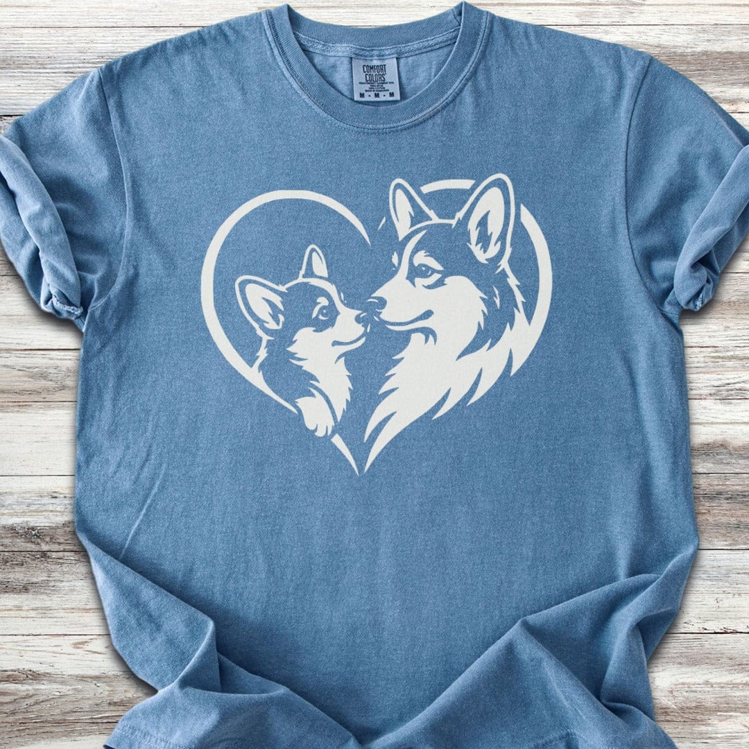 Corgi Heart Bond T-Shirt