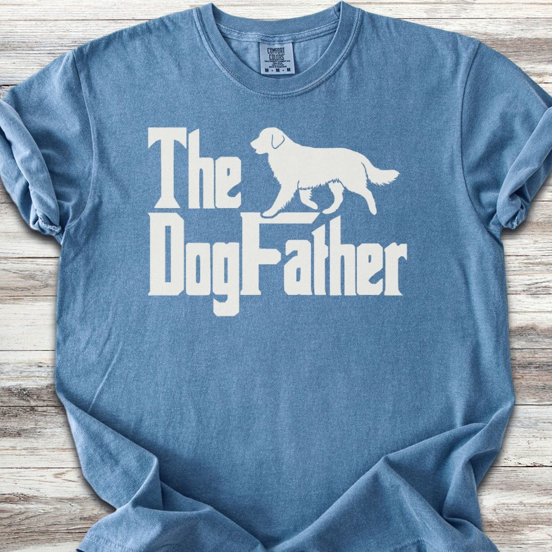 Golden Retriever Dog Father T-Shirt